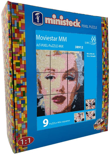 Ministeck mozaïek art moviestar xxl box - 5500 steentjes creatief speelgoed.