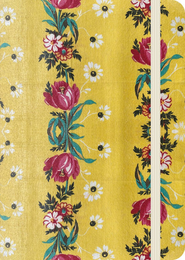 Uitgeverij karmijn carmyne's journal a5 tomoe river notitieboek - yellow flowers