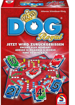 Schmidt - bordspel dog royal - familiespel - strategisch teamspel met rollen - 2-6 spelers - vanaf 8 jaar