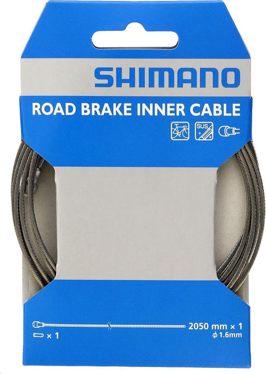 Shimano rem-binnenkabel road stainless 2050 mm