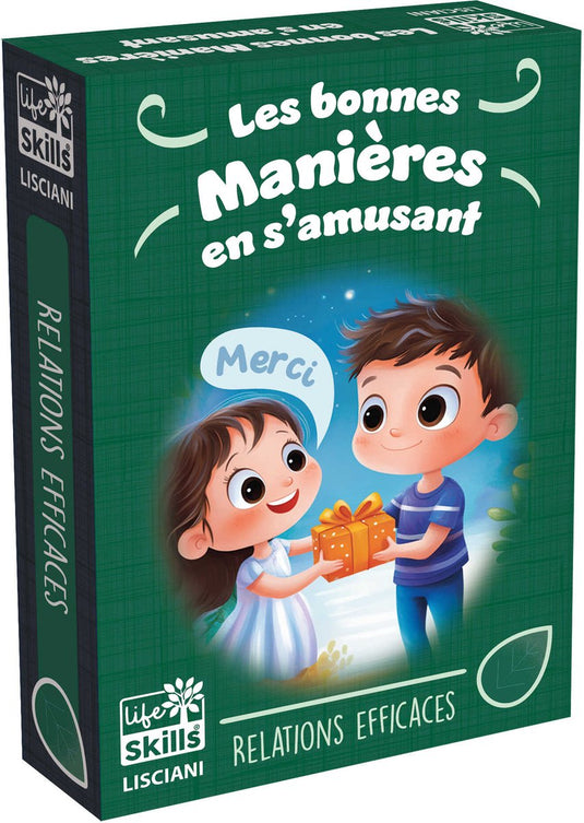Lisciani life skills delle buone maniere ed. francese