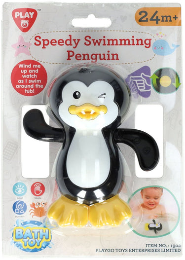 Playgo badspeelgoed speedy zwemmende pinguin