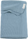 Meyco baby mini relief ledikant deken - jeans blue - 100x150cm - 1.0 tog