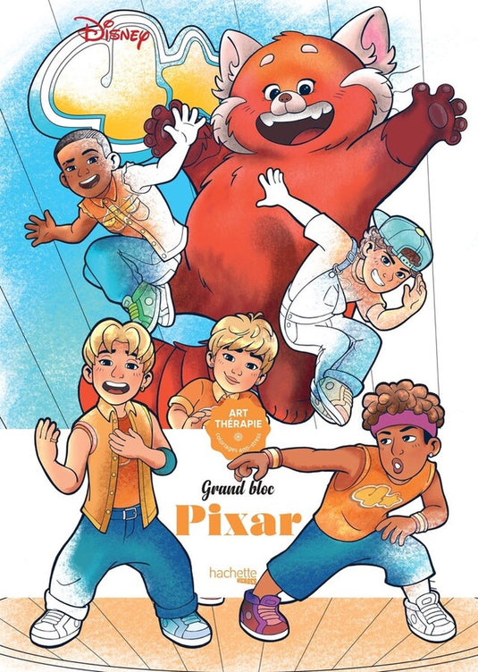 Hachette heroes grand bloc disney - pixar - - kleurboek voor volwassenen