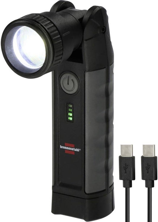 Brennenstuhl tl 1000 acw zaklamp werkt op een accu led 1000 lm 300 g