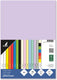 Kangaro papier - a4 - 120 gram fsc - pak 100 vel - pastel lila - k-0043p005