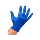 Comfort handschoen latex blauw ongepoederd xl (100 stuks)