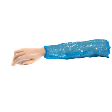 Comfort pe mouwovertrek 20x40cm 20my blauw (2000 stuks)