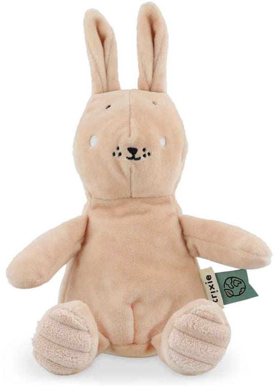 Trixie knuffel mrs. rabbit â€“ 0m+ â€“ leuk als geboortegeschenk â€“ gerecycleerde stof