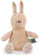 Trixie knuffel mrs. rabbit â€“ 0m+ â€“ leuk als geboortegeschenk â€“ gerecycleerde stof