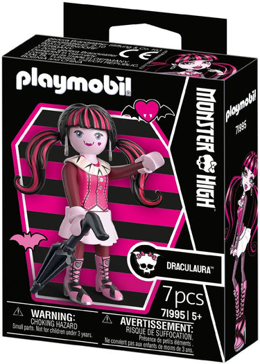 Playmobil | monster high | draculaura | halloween speelset voor spannende monsteravonturen | met liefdevolle details accessoires avonturen | met liefdevolle details accessoires | perfect cadeau voor kinderen van 4+ | 71995