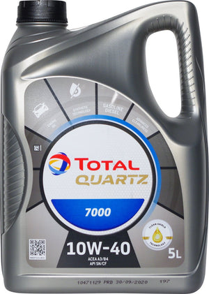 Total motorolie quartz 7000 energy 10w-40 5 liter