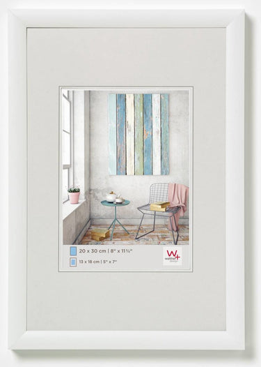 Walther trendstyle - kunststof lijst - fotoformaat 40x60 cm - wit
