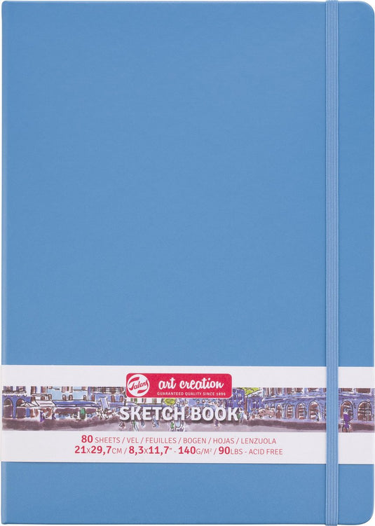 Talens art creation schetsboek blauw 21 x 29.7 cm 140 g 80 vellen