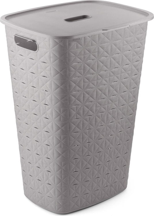 Curver softex wasbox - 56l - 43,8x34x59,9cm - taupe