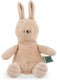 Trixie knuffel mrs. rabbit – 0m+ – leuk als geboortegeschenk – gerecycleerde stof