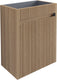 Differnz hura l meubel - knock down - links rechts - ribbel - fscâ® - eiken