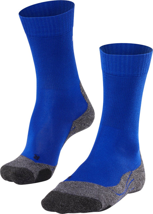 Falke tk2 cool anti-blaar dik lyocell functioneel materiaal wandelsokken heren blauw - maat 44-45