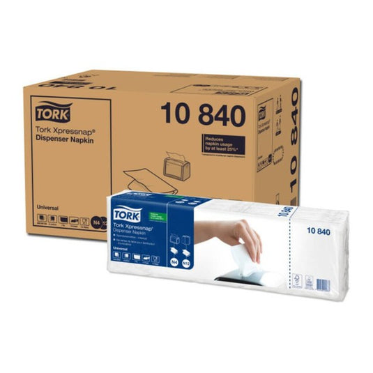 Tork servetten voor dispenser wit 22x33 cm n4 n12