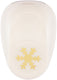 Vaessen creative pons - figuurpons - sneeuwvlok - 3,3 x 3,8 cm