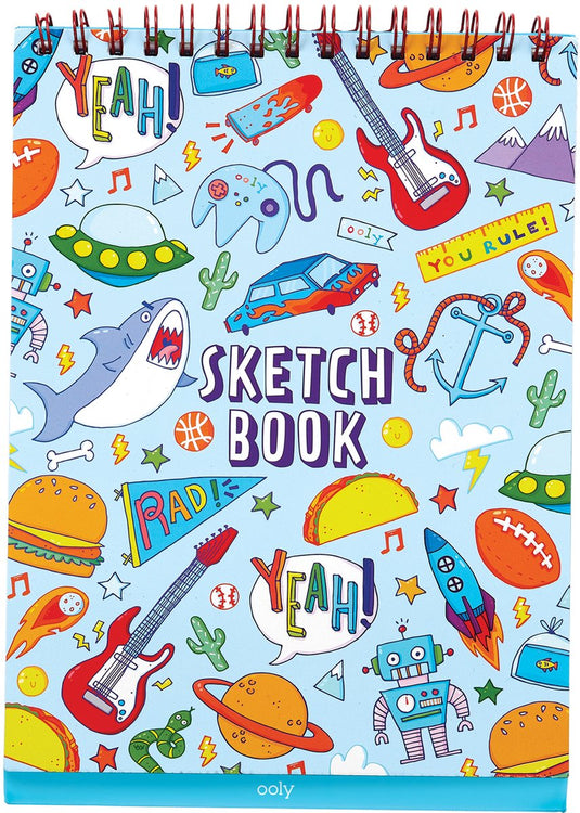 Ooly - sketch show - staand schetsboek - awesome doodles