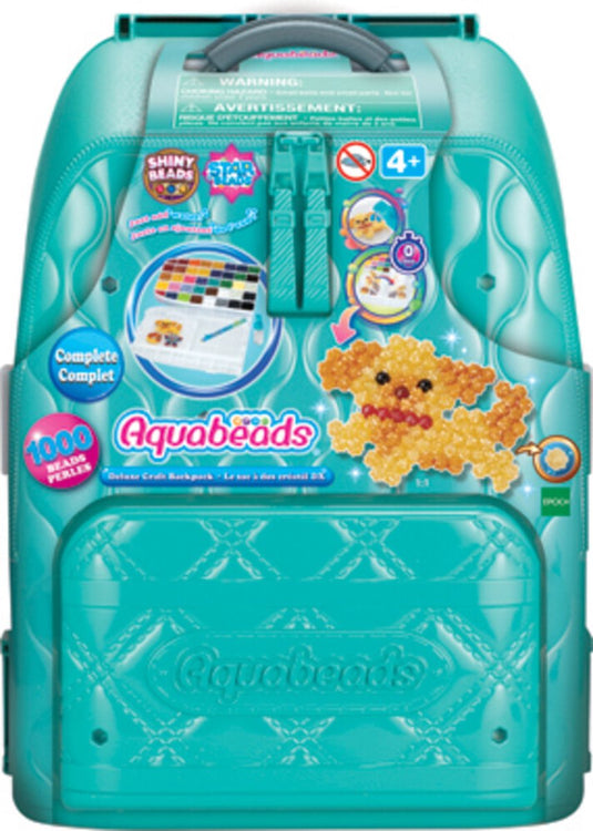 Aquabeads luxe rugzak- complete set 1000 parels in 40 kleuren