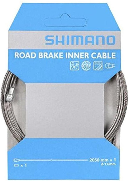 Shimano binnenkabelrem race ptfe 2050 mm rvs wit