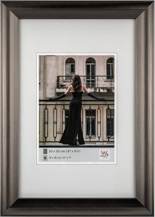 Walther venice - fotolijst - fotoformaat 20x30 cm - staal