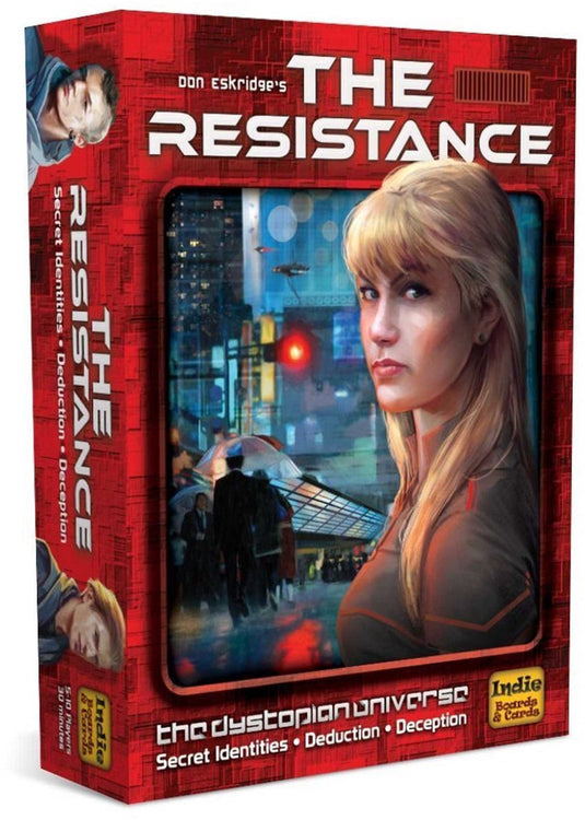 Indie boards cards the resistance - engelstalig kaartspel