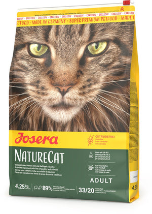 Josera naturecat - kattenvoer - graanvrij - hoog eiwitgehalte - kip en zalm - 10kg