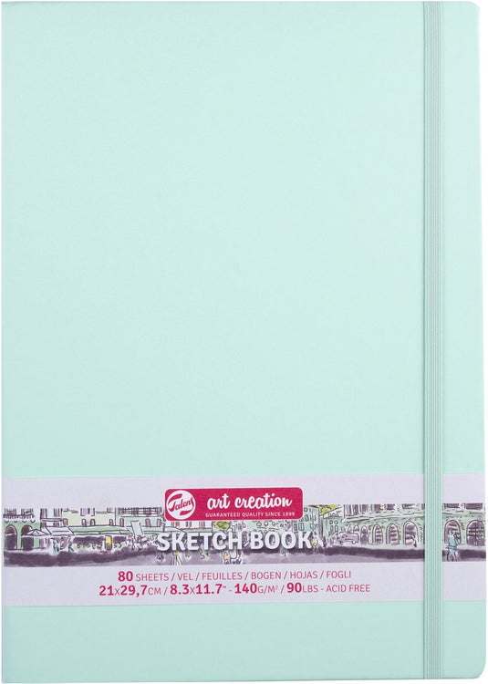 Talens art creation schetsblok 21x30cm - 80 vellen - turkoois