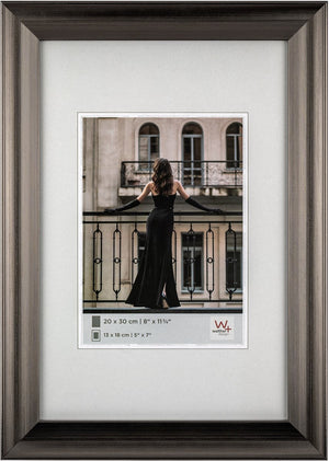 Walther venice - fotolijst - fotoformaat 40x50 cm - staal