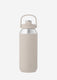Aya ida aya ida - sports bottle - drinkfles - thermosfles - waterfles - rvs - 950 ml - cream beige