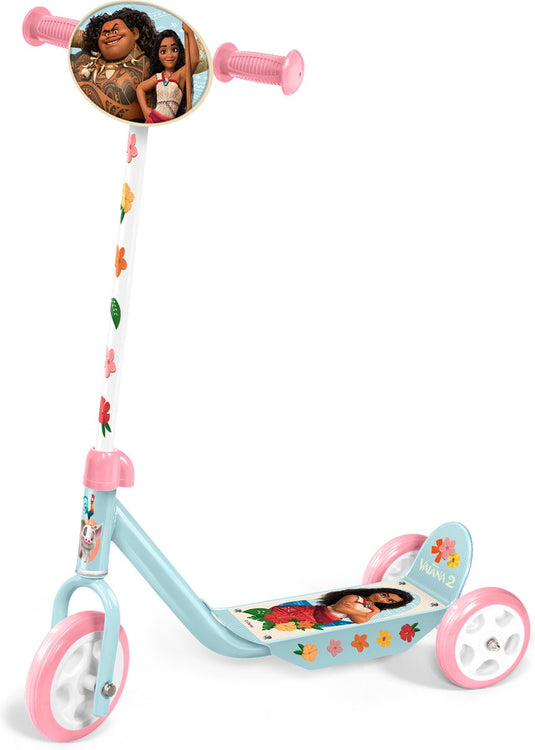 Stamp disney moana 2 3-wiel kinderstep vrijloop meisjes - vaiana 2