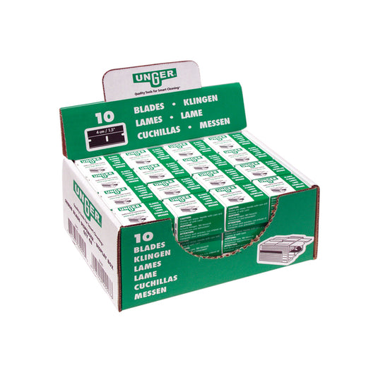 Unger reserve mesje 4cm srbdb scraper doosje (10 stuks)