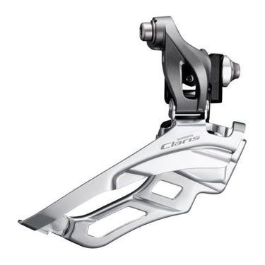 Shimano voorderailleur 2 x 8-speed claris fd-r2030 aanlas down-pull 63-66° - 46-52t - grijs