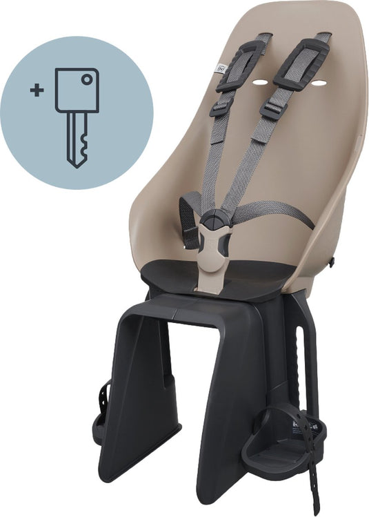 Urban iki fietsstoeltje achter ta¬–ke dragermontage - inaho beige bincho black