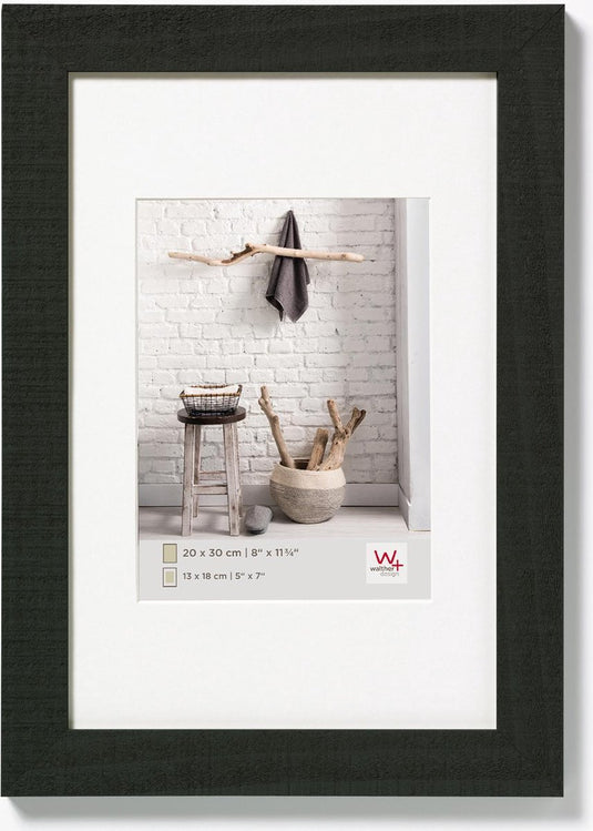 Walther home - houten lijst - fotoformaat 18x24 cm - zwart