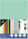 Kangaro papier - a4 - 160 gram fsc - pak 50 vel - pastel groen - k0039p004