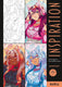 Hachette heroes inspiration - manga - hachette - kleurboek voor volwassenen en kinderen