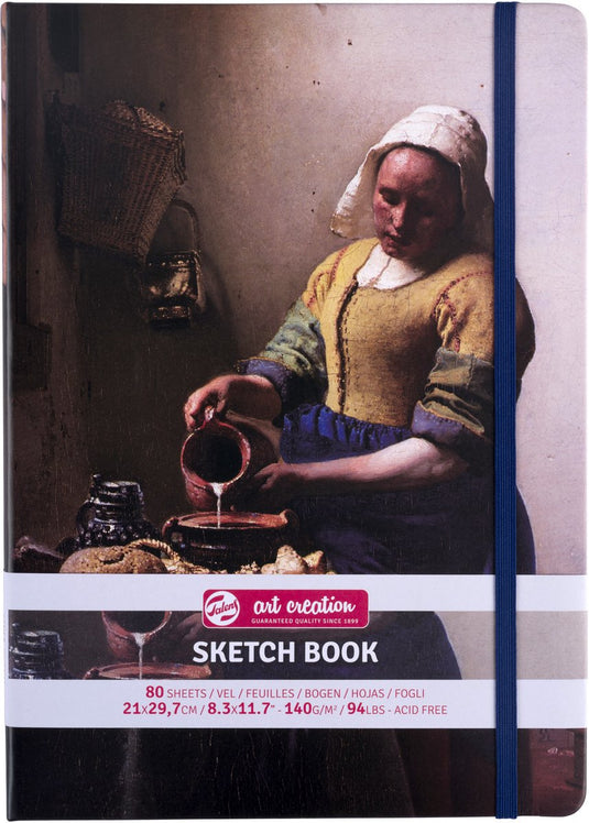 Talens art creation schetsboek het melkmeisje | 21 x 29,7 cm, 140 g, 80 vellen