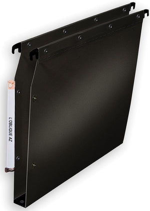 Elba l'oblique hangmappen voor kasten ultimate bodem 30 mm zwart