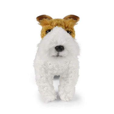 Pluche fox terriër 30 cm eco-vriendelijk