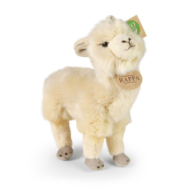 Chargez l'image dans la visionneuse de la galerie, Pluche witte alpaca 23 cm eco-vriende
