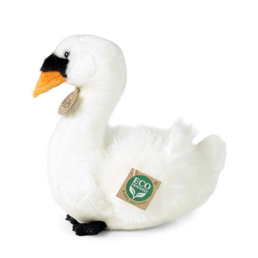 Pluche zwaan 23 cm eco-vriendelijk