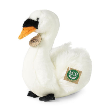 Pluche zwaan 23 cm eco-vriendelijk