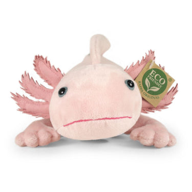 Pluche axolotl 33 cm eco-vriendelijk