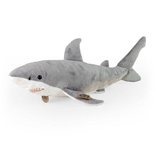 Pluche witte haai 51 cm eco-friendly