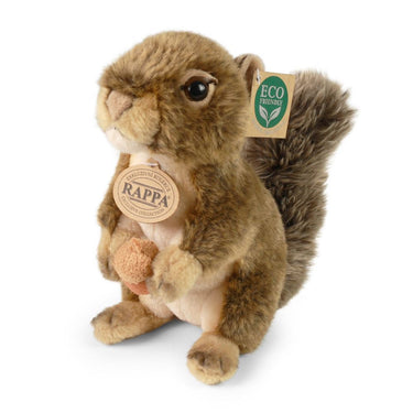 Pluche eekhoorn met eike 20 cm eco-vrien