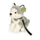 Pluche husky hond 28 cm eco-vriendelijk